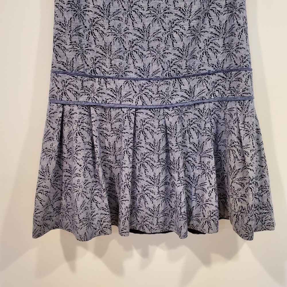 J. Crew Cotton/Linen Blend Dress Women's Size 4 - Picture 3 of 11